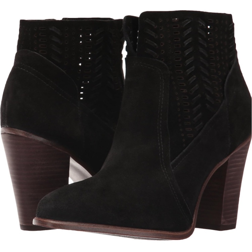 Vince Camuto Women's Leather Fenyia Ankle Booties - Size: 8.5 M